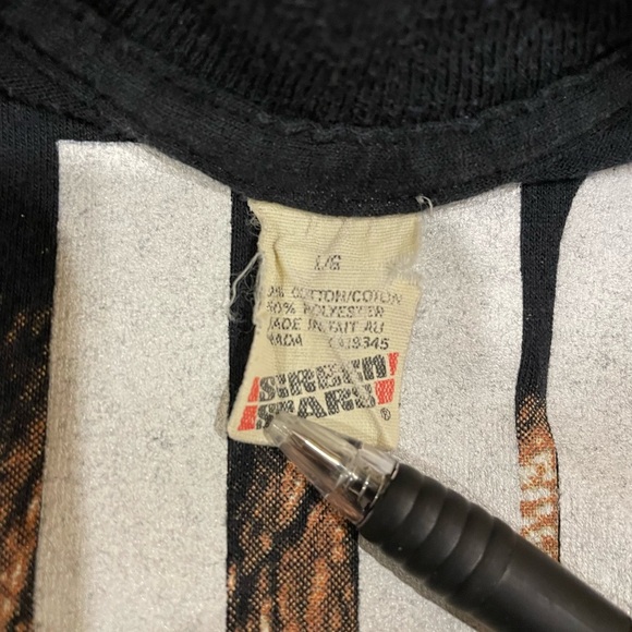 Rare Vintage 1989/90 Alice Cooper Trashes Tour Band Tee - Picture 5 of 5